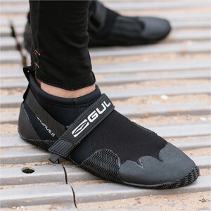 2024 GUL Strapped Power Slipper 3mm Wetsuit Shoe BO1265-B7 - Black
